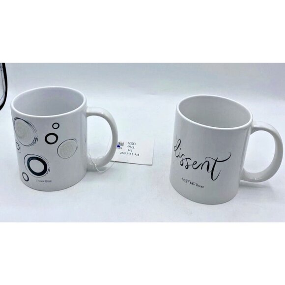 Ruth Bader Ginsburg Mug Lot 2 RBG Dissent Supreme Court Justice Drumm Coffee Cup - Picture 2 of 16